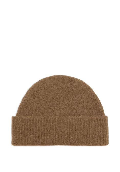adc beanie unisex brown AMI PARIS | UBO005.KN0135217